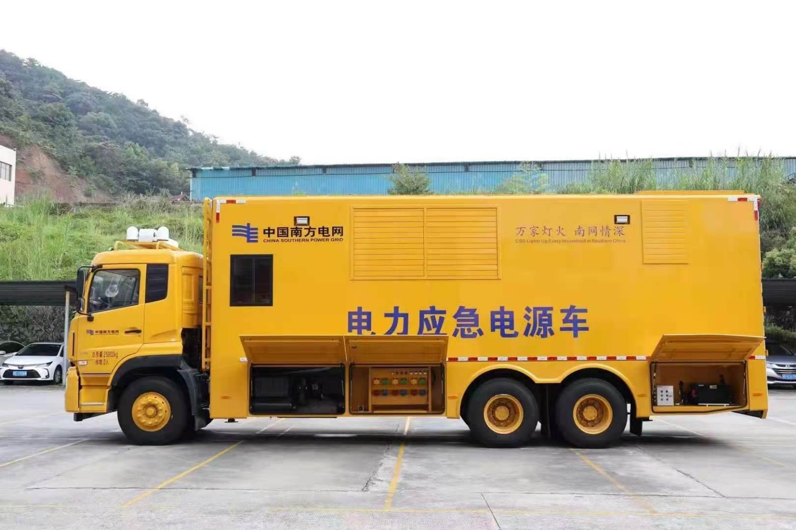 陆川安康大型柴油发电机发电车UPS电源出租租赁